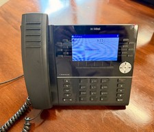 Mitel 6930L IP Phone Black Business Telephone 2021 Model MPN 50008366 4.3” Color picture