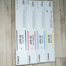 Canon GPR-30 Black Magenta Cyan Yellow Genuine Toner Cartridges for C5250 C5255 picture