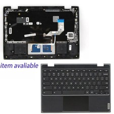 NEW For Lenovo 100e Chromebook 2nd Gen AST Touchpad 5CB0Z21474 Palmrest Keyboard picture