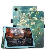 DMLuna Case Cover TCL Tablet 8 LE Card Slot Magnetic Closure Zen Calming picture