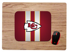 KANSAS CITY CHIEFS DESIGN MOUSEPAD MOUSE PAD HOME OFFICE GIFT NFL DESIGN 2 picture