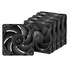 P12 Pro LN 5 Pack 120mm PWM Fan, Low Noise, Fluid Dynamic Bearing, Black picture