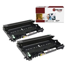 2Pk LTS DR-360 Black Compatible for Brother HL2130 2140, MFC7320 Drum Unit picture