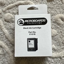Brand New MICROBOARDS Black Ink Cartridge V101B picture