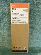 Genuine Epson T55KA Ink Cartridge Orange 7000/9000 Series Date: September 2027 picture