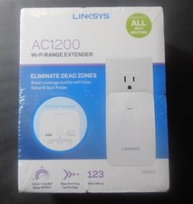 LINKSYS  Boost WiFi Range Extender up to 1000 sqft AC1200 RE6350 New picture