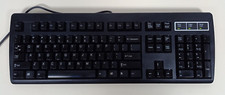 Vintage NMB RT2358TW AQ6-23K15 129234-001 Wired Black PS/2 - Tested picture
