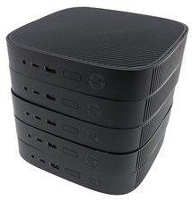 Lot of 5 HP t530 Thin Client AMD GX-215JJ 1.50GHz 4GB RAM 8GB M.2 No OS / No ACs picture