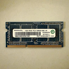 Ramaxel 1GB DDR3 SO-DIMM PC3-10600S 204-Pin 1Rx8 RAM RMT1950ED48E7F-1333 picture