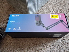 TONOR TCX3+ RGB Condenser Gaming Streaming Microphone Boom Arm Black picture