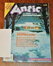 Antic - The ATARI Resource magazine Vol 4 Number 8 - December 1985 Lucasfilm picture