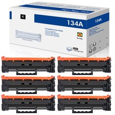 6PK W1340A Toner Cartridge No Chip Fit For HP 134A M209dw MFP M234dw M234sdn picture