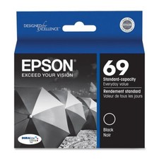GENUINE Epson 69 T0691 Black Ink Cartridge for Stylus NX105 NX110 NX115 NX215 picture
