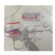 Logitech G715 Wireless Gaming Keyboard + G705 Mouse White/Pink 8200 DPI picture