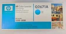 New HP Q2671A  Cyan Toner Cartridge For LaserJet 3500/3550 Blue Box picture