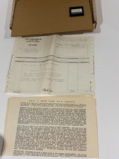 Atari 810 Rev 7 ROM Chip with manual and receipt Happy Computing picture
