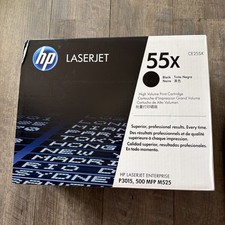 New Box HP 55X High Yield Black Original LaserJet Toner Cartridge, CE255X picture