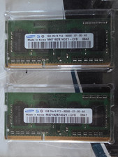 2x M471B2874DZ1-CF8 GENUINE SAMSUNG LAPTOP MEMORY 1GB DDR3 2RX16 SERIES (CA63) picture