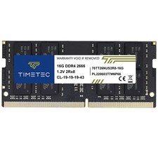 Timetec 16GB DDR4 2666MHz (DDR4-2666) PC4-21300 (PC4-2666V) 16GB, Black  picture