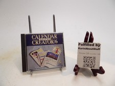 Calendar Creator Deluxe Version 6 CD Broderbund Software 1998  picture