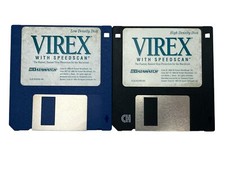 Lot of 2 ~ Vintage Virex Virus Protection for Apple 1993 Macintosh picture