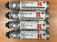 Lot Of 4 OEM Ricoh Lanier Savin 885257 Black Toner Type 1150D Same Day Shipping picture