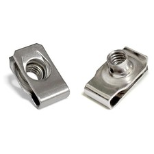 M8 UStyle ClipOn Nut 20 Pack, UType Stainless Steel 188 304 Regular Extruded ... picture