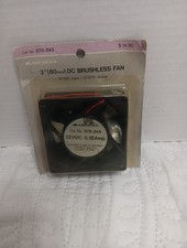 Archer Radio Shack 3'' 12V DC Brushless Fan 80mm 2900 RPM 273-243 NOS Japan picture