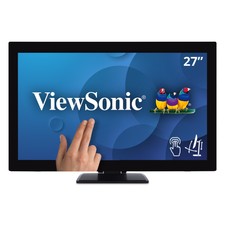 ViewSonic 1080p Ergonomic 10-Point Multi Touch TD2760 27
