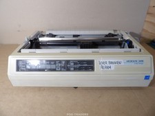 OKI MICROLINE 3410 9-Pin Dot Matrix Printer Parallel - LEVER BROKEN - ALARM picture