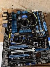 Asus P8P67 DELUXE LGA1155 ATX P67 Mobo DDR3 SPIDF Dual LAN w/I7-2600 CPU & IO picture