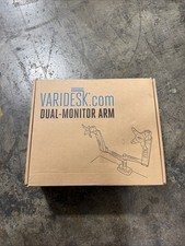 Vari-desk Dual Screen Monitor Arm Desk Mount - Model 48003 new in box sealed picture