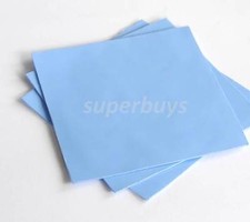 1pc Blue 100mm 100x 0.5mm Silicone Thermal Pad Sheet CPU Computer Sink HeatSink picture