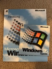 Vintage Microsoft Windows 95 Operating System Upgrade CD-ROM With CD Key picture