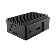 AKASA SKYLINE PRO A-RA11-M3B Fanless Aluminum Case For Asus Tinker Board 2 2S picture