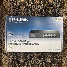 TP-Link 16Port 10/100Mbps Desktop Switch | TL-SF1016D | New in Box picture