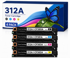 4PK 312A-CF380A For 312A Color LaserJet Pro MFP M476dn M476nw 312X picture