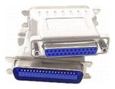 DUSTY DB25pin Female~Centronics36c Male Parallel/Printer cable/cord/wire Adapter picture