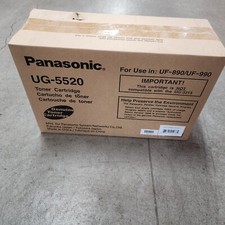Genuine Panasonic UG-5520 Black Toner Cartridge OEM New Sealed UF-890 UF-990 picture