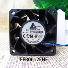 New Delta Long-Lifespan Server cooling fan 12VDC 1.2A 60*38mm 3-line FFB0612EHE picture