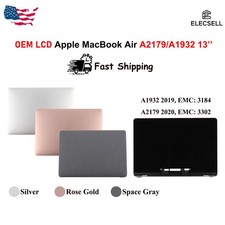 OEM LCD Display Screen For Apple MacBook Air A2179/A1932 13'' 2019-2020 US picture