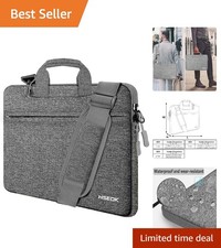 Elegant Laptop Shoulder Bag for 15-16 Inch Devices, Water-Resistant Protection picture