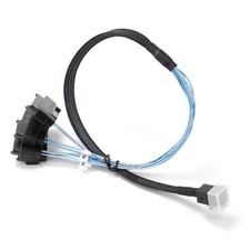MINI SATA HD SFF-8643 to SAS SFF-8482 29P 2-in-1 High-Speed Server Cable50/100cm picture