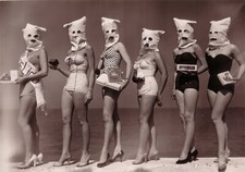 Weird Photo Unknown Female Comics Mousepad 7 x 9 Vintage Photo mouse pad art picture