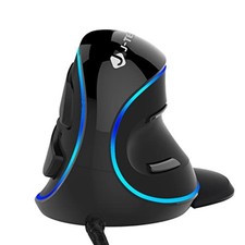 J-Tech Digital Wired Ergonomic Vertical USB Mouse with Adjustable Sensitivity... picture