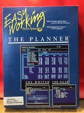 1987 Easy Working Spinnaker The Planner IBM, Apple, Commodore 64/128 Untested picture