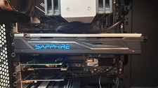 SAPPHIRE NITRO+ Radeon RX 480 OC 8GB GDDR5 Video Card, Repasted, Works Perfectly picture