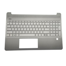For HP 15-DY 15-dy1032wm 15-ef0023dx Palmrest Non-Backlit Keyboard L63578-001 US picture