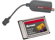 Xircom CreditCard Ethernet 10/100 PCMCIA PC Card CE3B-100 + Dongle Cable picture