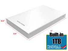 Avolusion HD250U3-WH 1TB USB 3.0 Portable External Gaming PS5 Hard Drive  picture